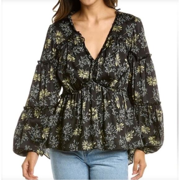 Cinq a Sept Simmons Top in Glow Worm - Size Small - Picture 1 of 4